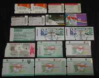 Bilhetes Antigos Benfica SLB e Sporting SCP FC Porto Champions Uefa