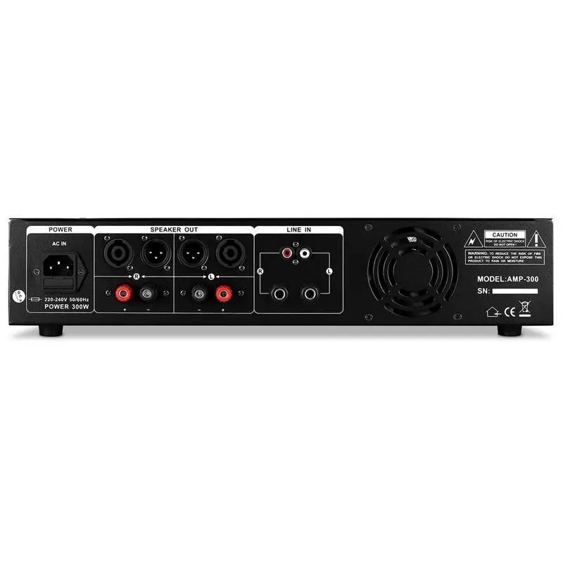 AMP-300 DJ PA підсилювач потужності 480 Вт MOSFET