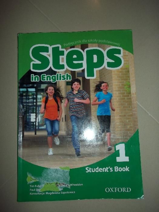 Steps in English 1, podręcznik używany