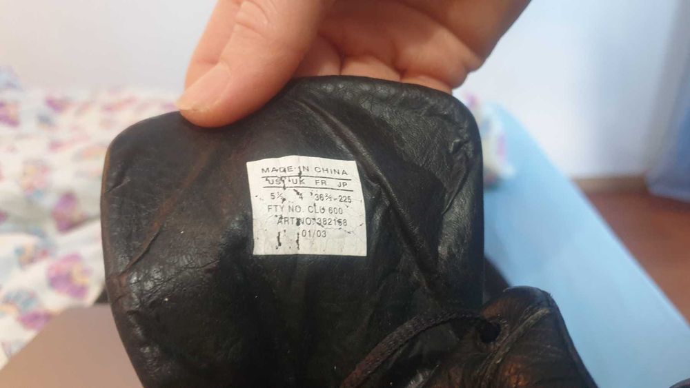 Боксерки детские кожанные adidas