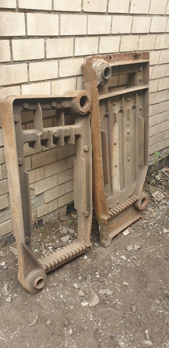 Котёл твердотопливный (чугун). Наборной.