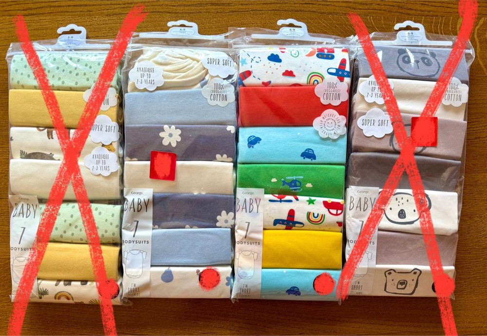 Body Pajace 74 cm Chłopiec dziewczynka, 6- 9 KILKA zdjęć GEORGE TU F&F