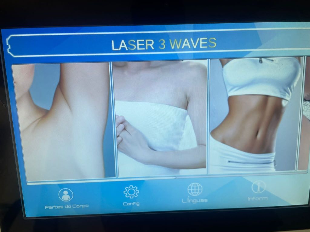 Máquina de laser e foto rejuvenescimento