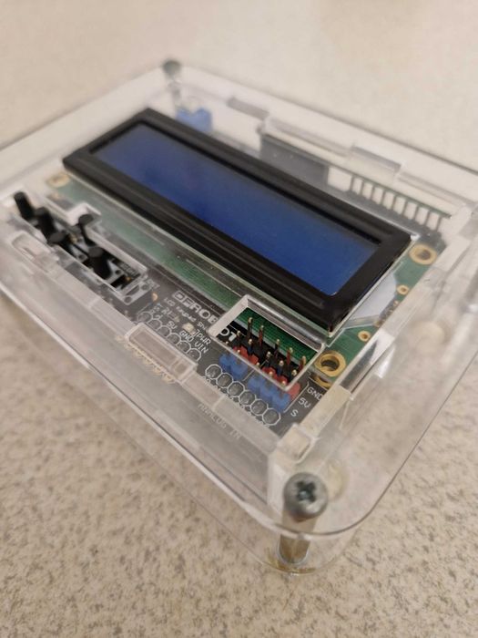 Arduino DFRobot LCD Keypad Shield v1.1 + Obudowa