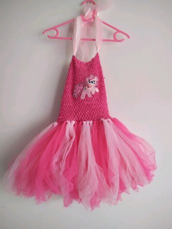 Sukienka Pinky Pie tiul bal przebierańców