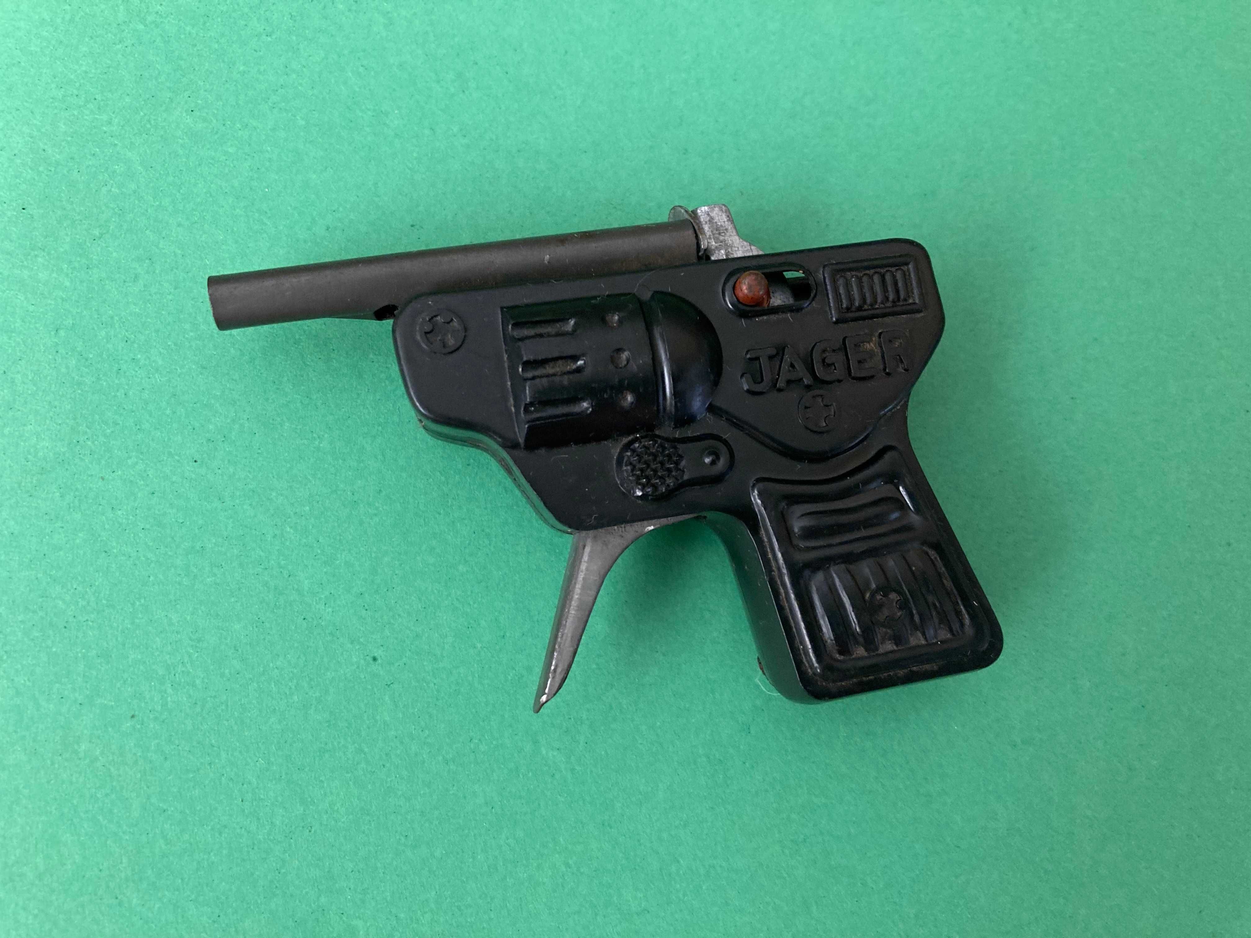 Mini Pistola de brincar em chapa antiga Japan Anos 60