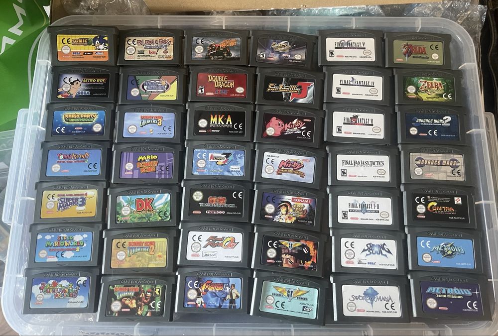 Игры nintendo gameboy advance gba sp нинтендо