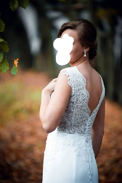 Biżuteria ślubna, bransoletka i kolczyki