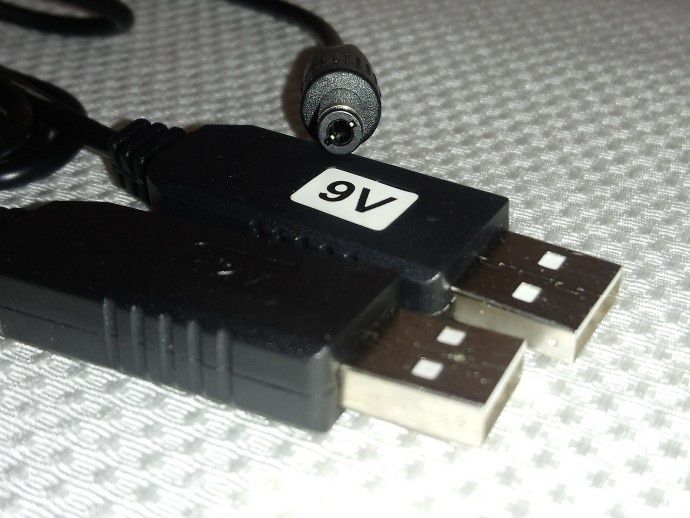 USB DC 5B, 9В, 12А  Підвищуючий Модуль перетворювач 2,1х5,5 мм Штекерн