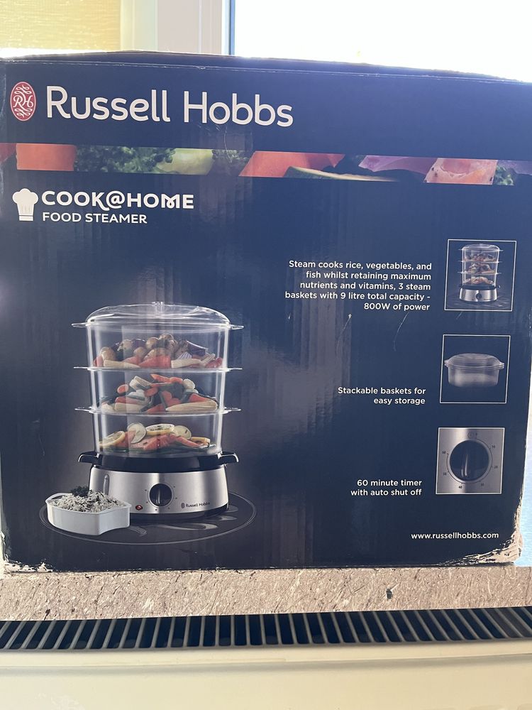 Пароварка нова russell hobbs