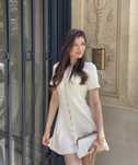 Сукня old money ivina boutique трикотажна рубчик міні