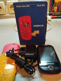 Продам кнопочный телефон NOKIA Asha 200бу