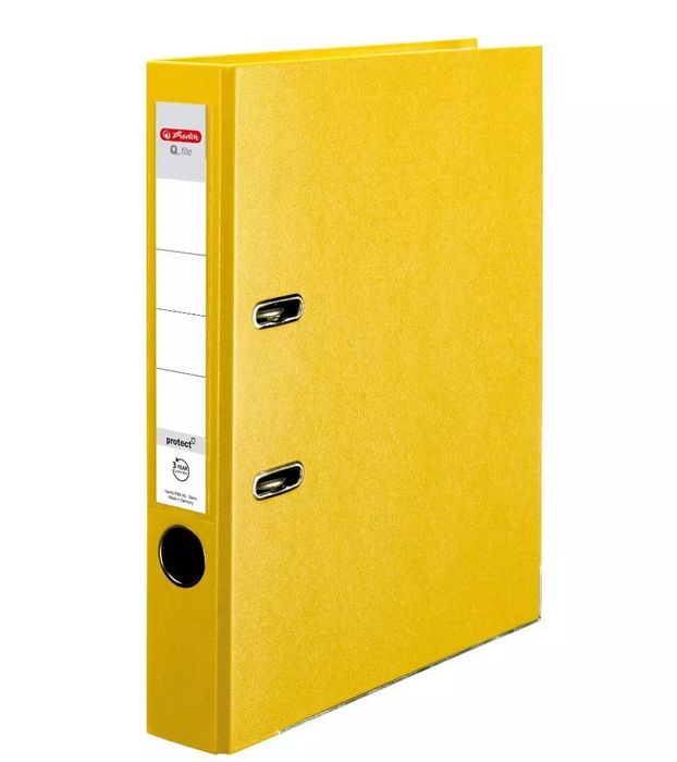 Segregator A4, żółty. Herlitz