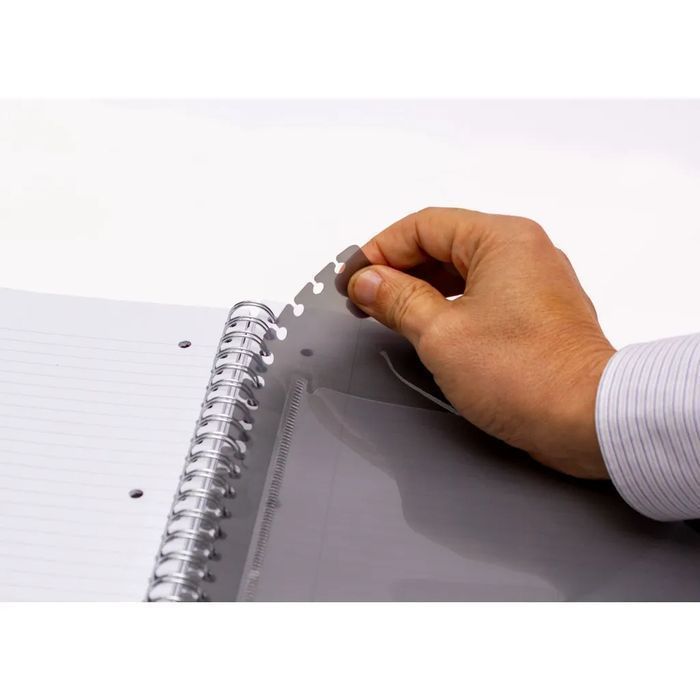 Kołozeszyt Pp A4/100K Pukka Pad Project Book Kratka Neon Pomarańczowy