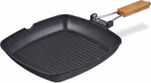 Patelnia Grillowa Brytfanna 2w1 29 cm Na Indukcję Odpinana