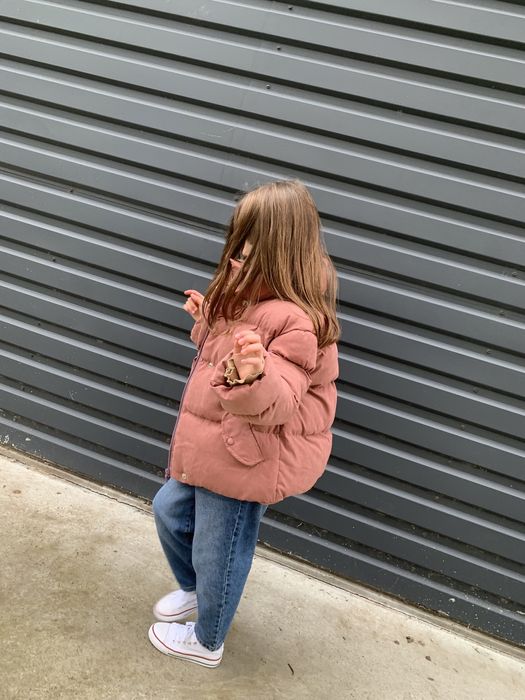 Куртка дитяча, для дівчат 110-150 (осінь/весна). Власний дизайн