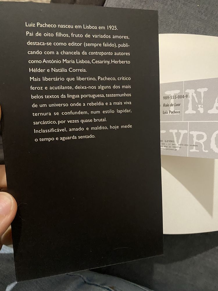 Luiz pacheco - raio de luar