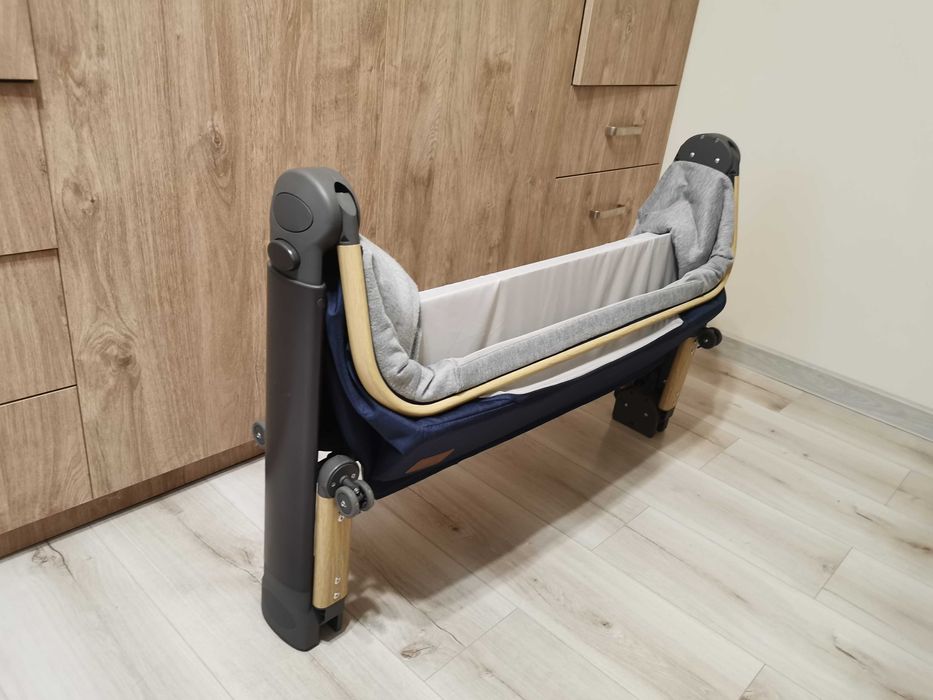 dziecięce łóżeczko dostawka Lionelo Timon granat