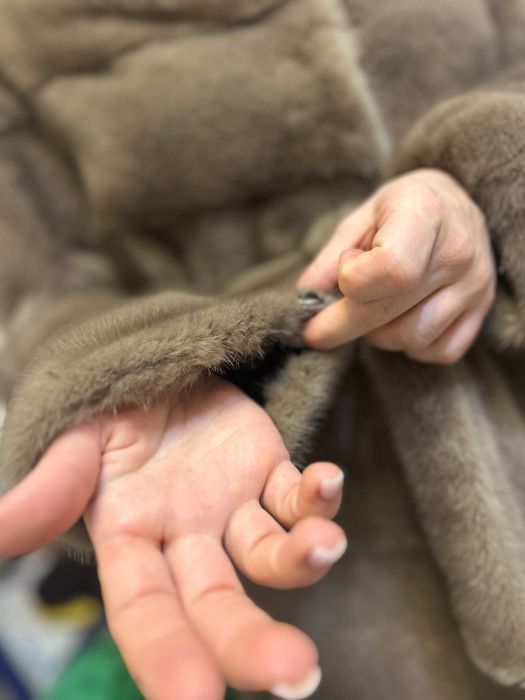 Шуба из меха Норки