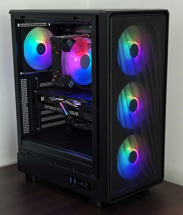 i5 10400F • RTX 2070 • 16GB RAM • SSD - komputer do gier RGB