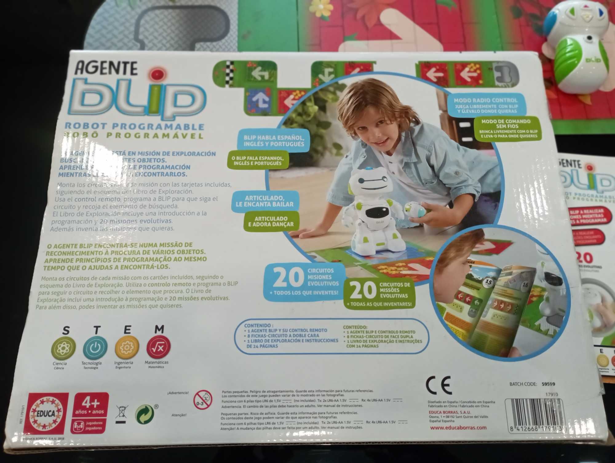 Robot para criança  BLIP ( Pouco utilizado ) bom estado