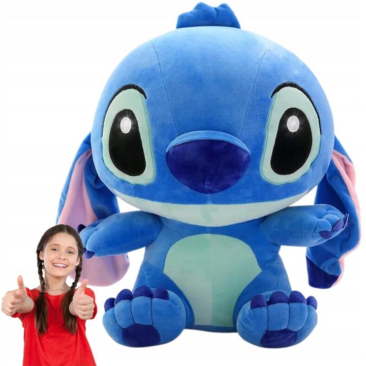 Maskotka Duży Pluszak Stich 55 Cm Xxl Lilo I Stich Niebieski