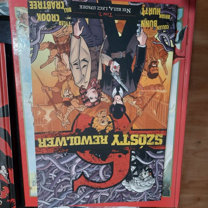 Szósty  rewolwer,  tom 7. Nie kulą, lecz upadek.- C. Bunn.