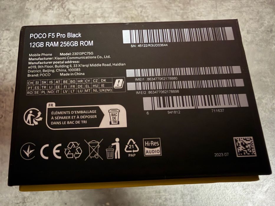 Poco F5 Pro 12/256 z paragonem