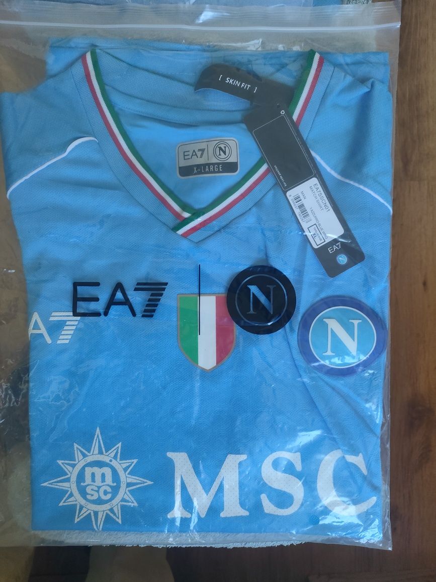 Koszulka EA7 SSC Napoli rozm.S