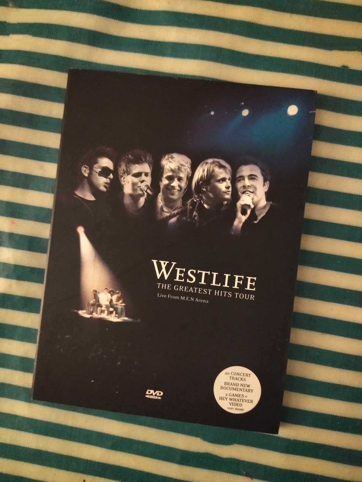 Westlife Cd Where we are e Dvd The greatest hits tour live