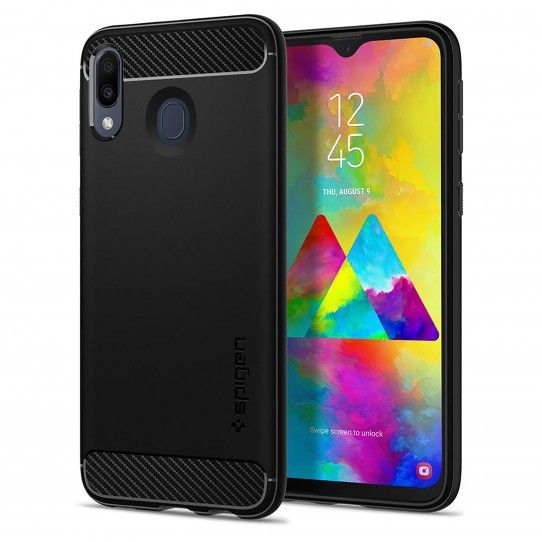 Etui Spigen Samsung Galaxy M20 M205 Rugged Armor Black