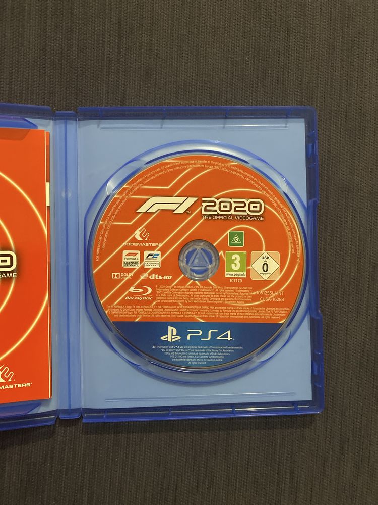 Jogo F1 2020 Playstation 4 Usado