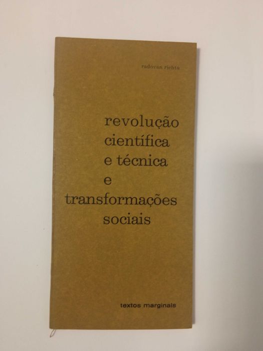 Revolução Científica e técnica e transformações sociais, de R. Richta