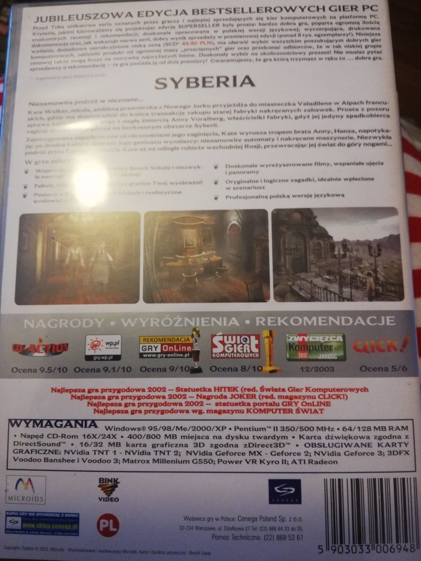 Syberia - gra PC