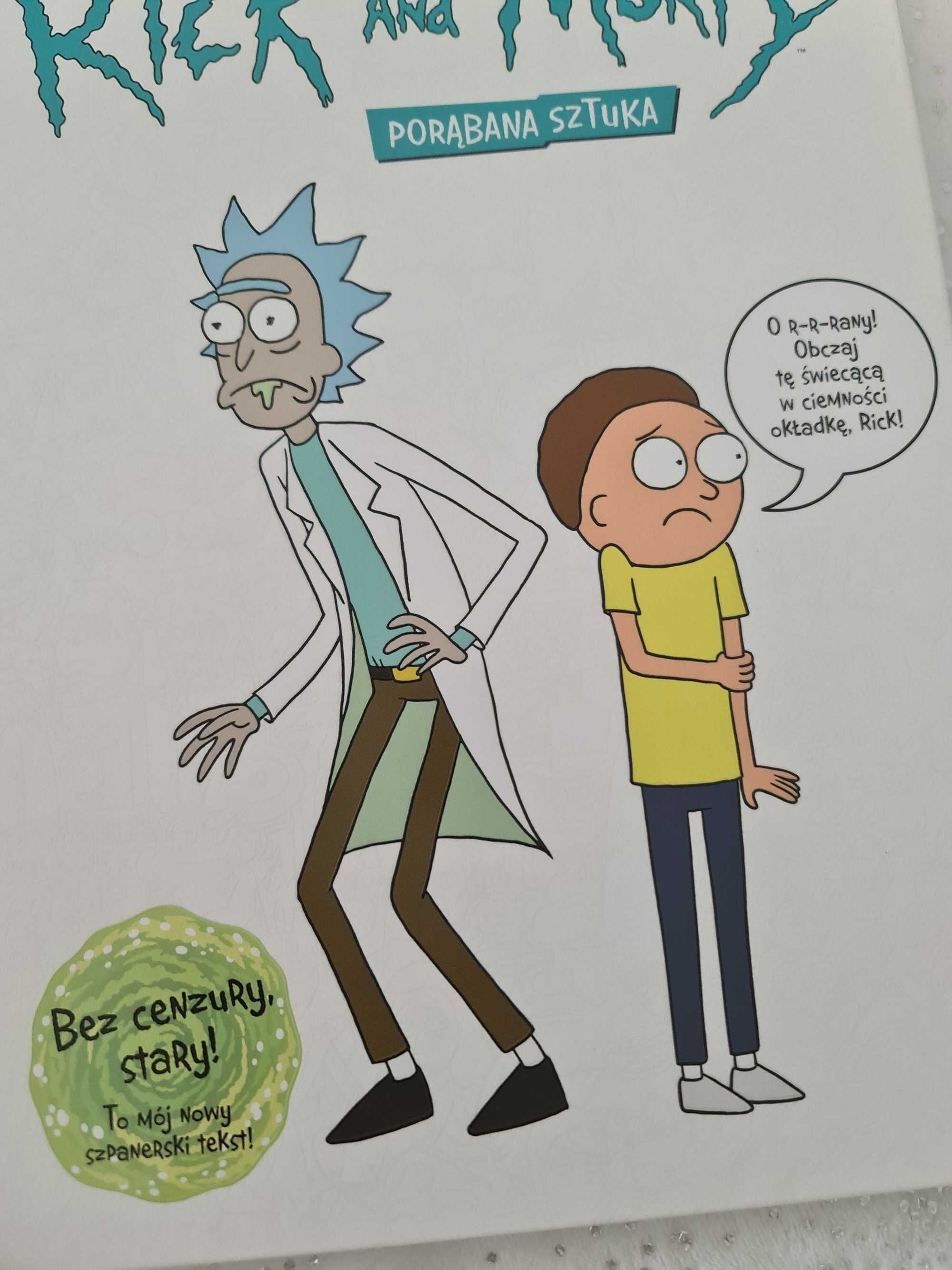 Rick and Morty Porąbana Sztuka Egmont