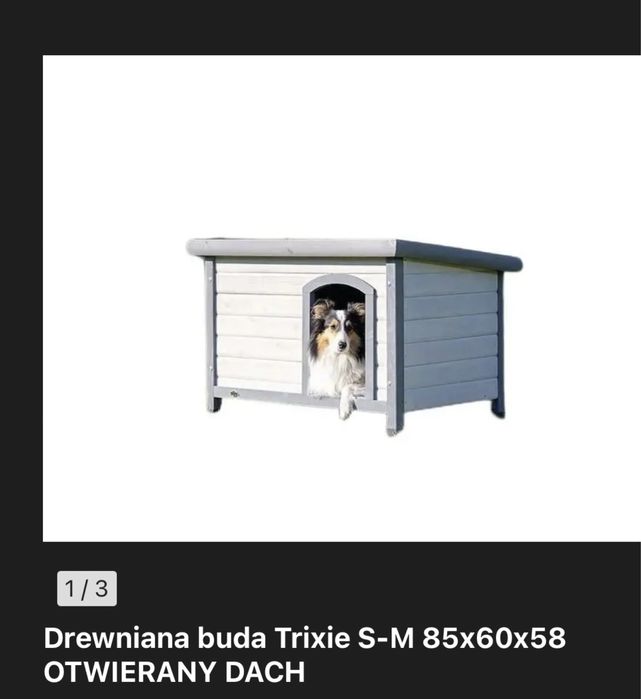 Drewniana buda dla psa ,nowa