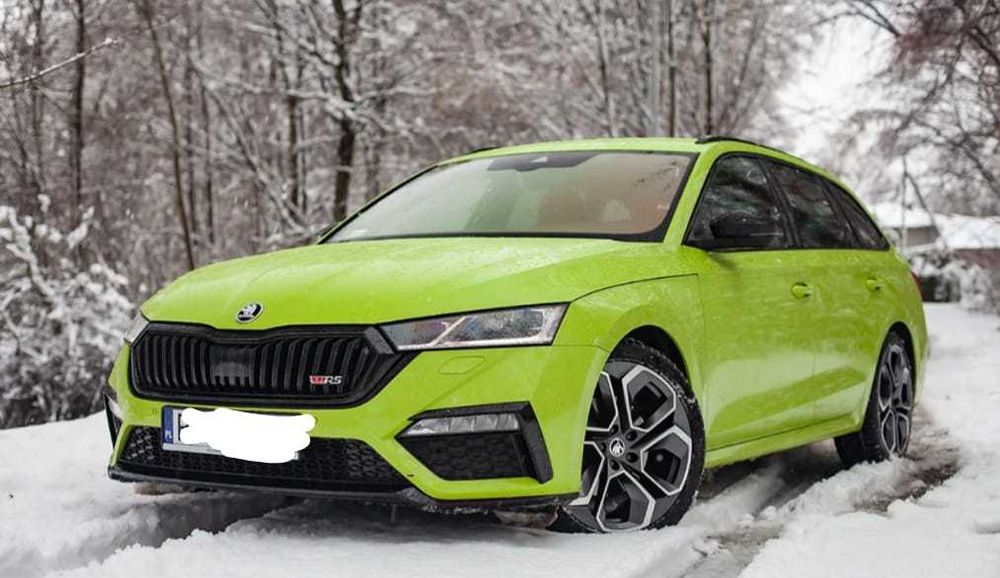 Wynajem samochodu wypożyczenie auta Skoda Octavia RS  4x4 2.0 D 200 km
