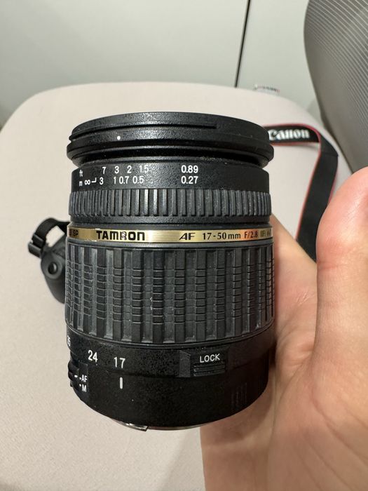 Canon EOS 750D + Tamron af 17-50mm f/2.8