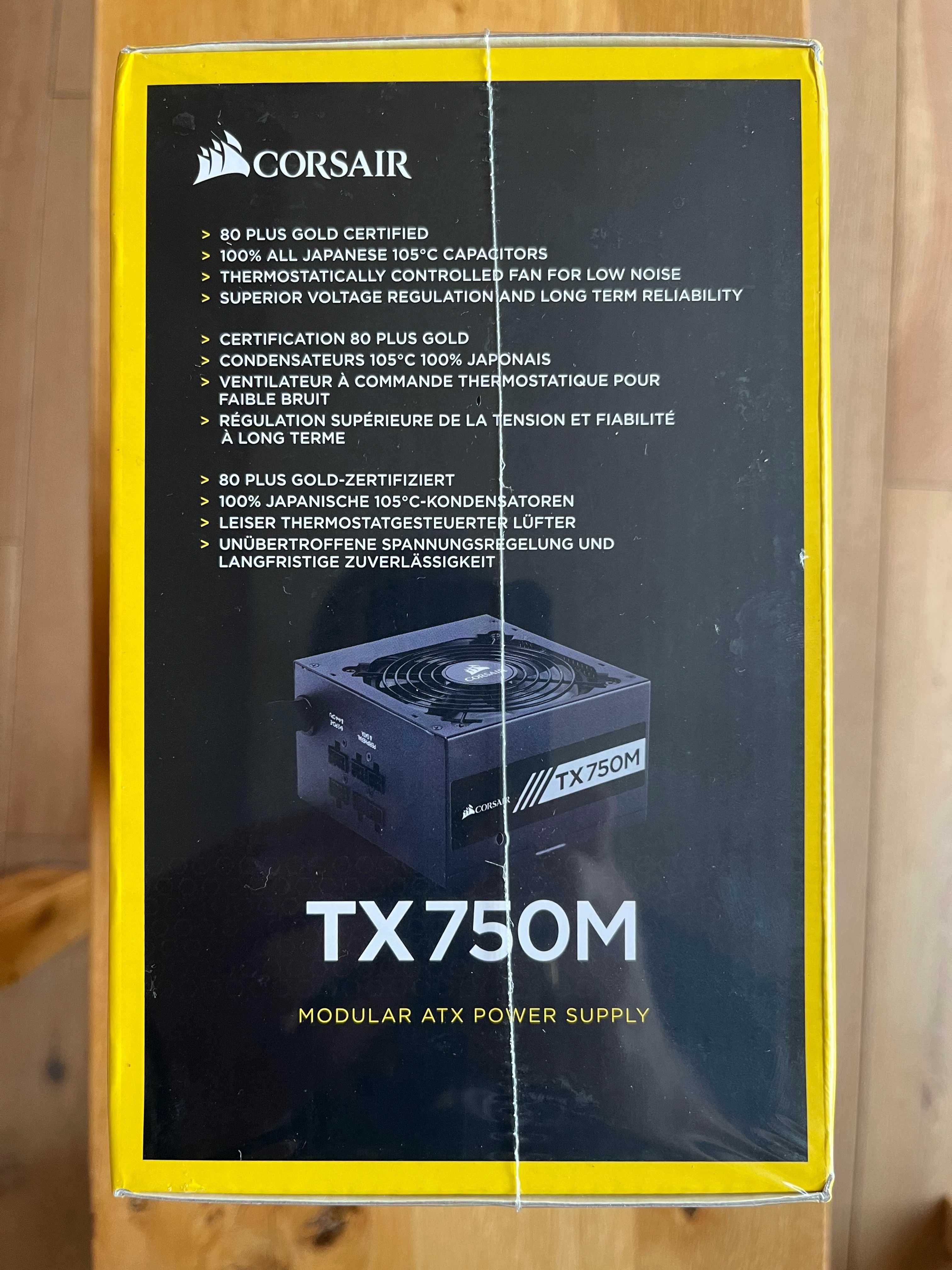 Zasilacz CORSAIR TX 750M 750W 80 Plus Gold