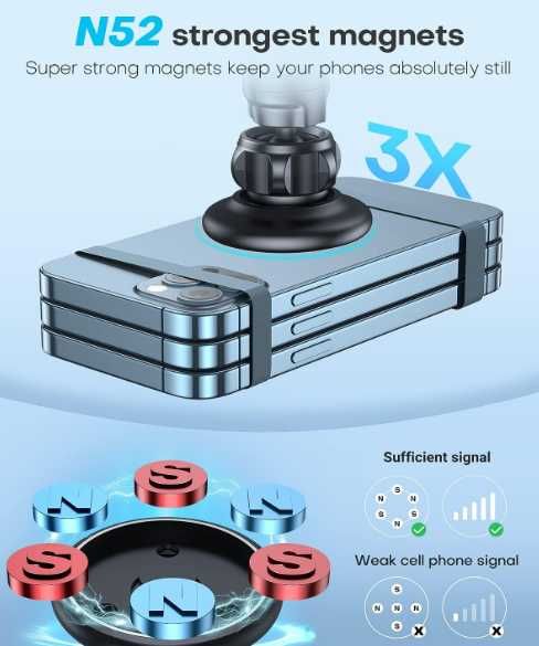 Uchwyt magnetyczny do telefonu AHK