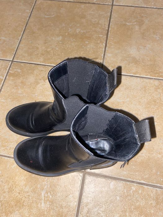 Solidne buty na jesień z grubą podeszwą