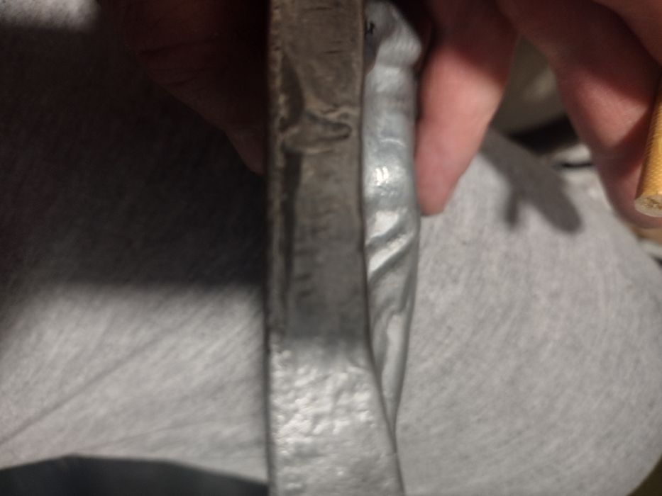 Stara popielniczka z cyny