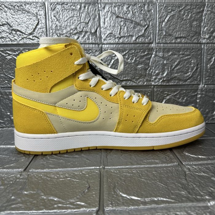 Чоловічі кросівки Air Jordan 1 High Zoom Cmft2 Yellow/Beige FJ5743-700