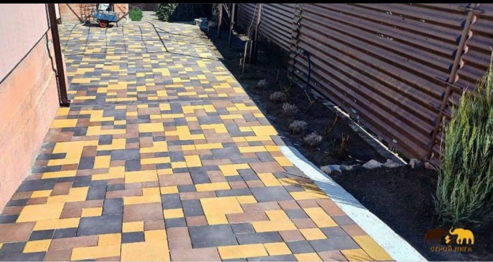 Тротуарная плитка от производителя