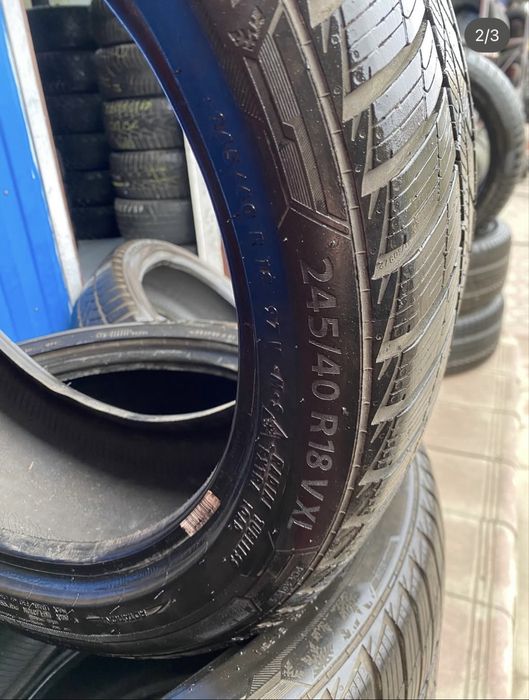 245/40/18 барум 2021/2022 год зима 7+мм!)