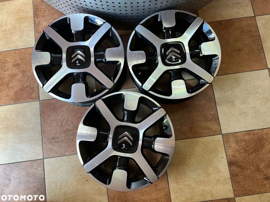 FELGI FELGA ALUMINIOWA ALUFELGA CITROEN 17 6.5 X 17 ET 19 4 X 108 ORYGINAŁ