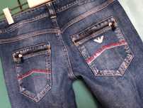 Armani Jeans spodnie rurki r.25