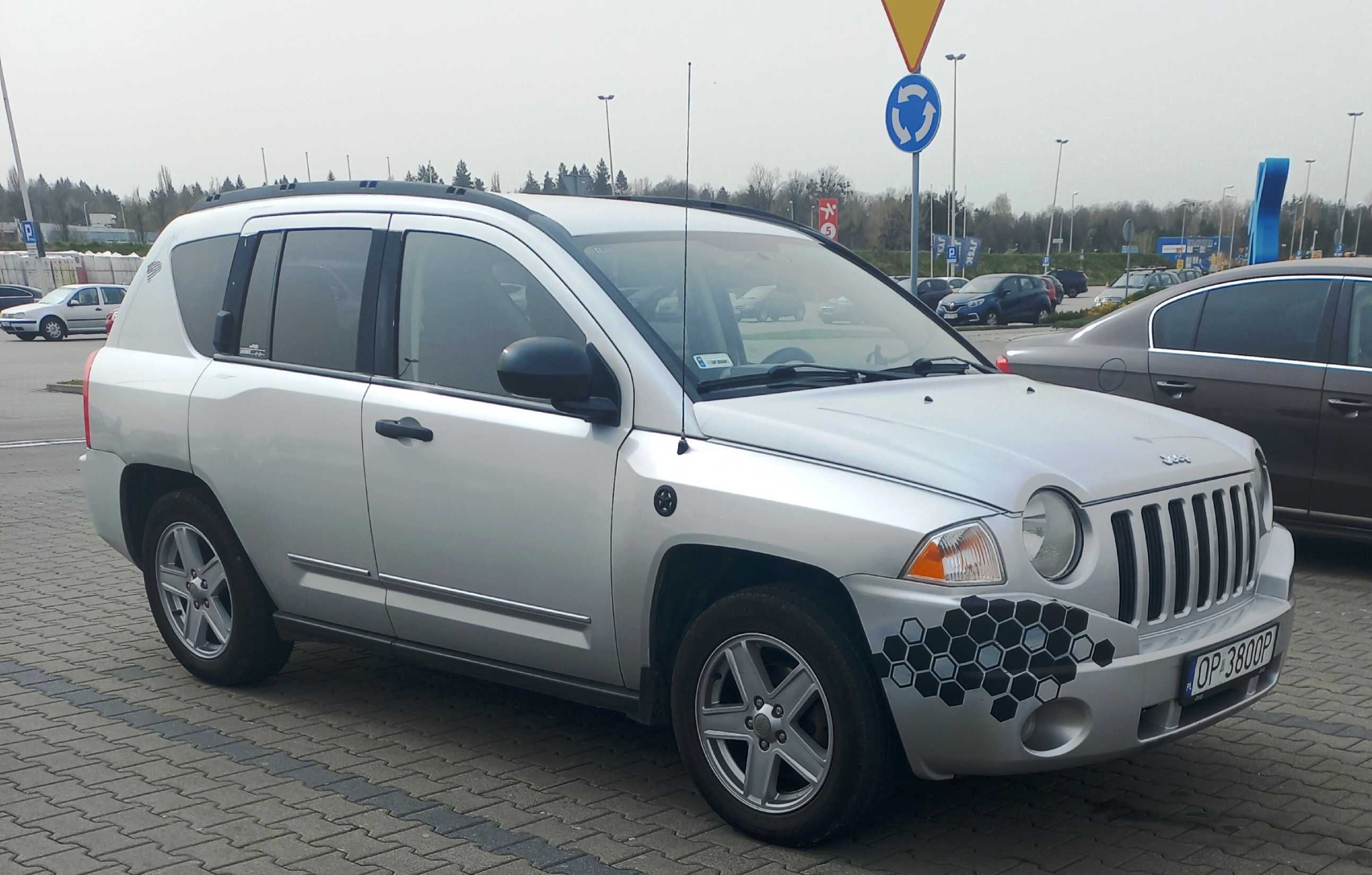 2008 Jeep Compass Sport Mk49; 2,4 benzyna 170KM; automat; sprawny