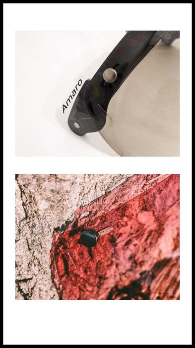 Viseira Bolha Vintage/Old School/Retro (8 Cores)|NOVAS