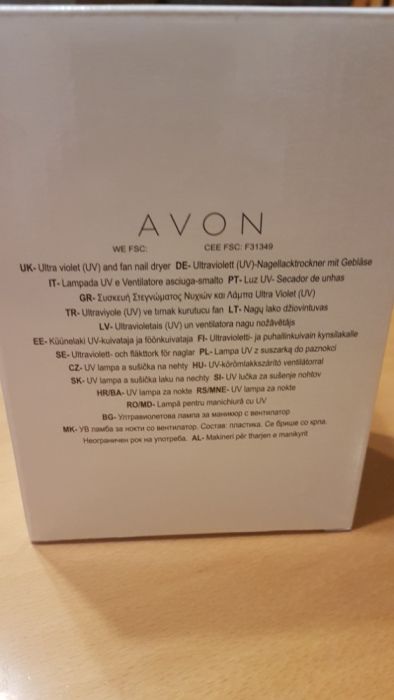 Lampa UV firmy Avon